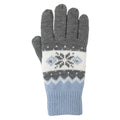 Front - Mountain Warehouse Womens/Ladies Thinsulate Fair Isle Gloves