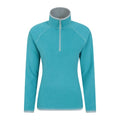 Front - Mountain Warehouse Womens/Ladies Montana Half Zip Fleece Top