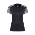 Front - Mountain Warehouse Womens/Ladies Pro Reflective Running T-Shirt