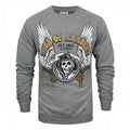 Front - Sons Of Anarchy Mens Winged Reaper Sweater