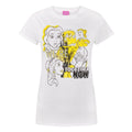 Front - Disney Womens/Ladies Beauty And The Beast Belle Together T-Shirt