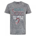 Front - The Rolling Stones Mens Acid Wash T-Shirt