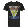 Front - Junk Food Mens Triangles Pink Floyd T-Shirt