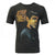 Front - Junk Food Mens Portrait Spock Star Trek T-Shirt