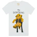 Front - The Lion King Womens/Ladies Circle Of Life Simba T-Shirt