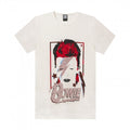 Front - Amplified Mens Aladdin Sane David Bowie T-Shirt