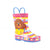 Front - Hey Duggee Girls Flowers And Butterflies Wellington Boots