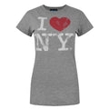 Front - Junk Food Womens/Ladies I Love New York T-Shirt