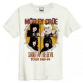 Front - Amplified Mens Shout At The Devil Motley Crue T-Shirt