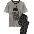 Front - Peaky Blinders Mens Long Pyjama Set