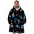 Front - Sonic The Hedgehog Mens Hoodie Blanket