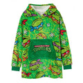 Front - Teenage Mutant Ninja Turtles Boys Hoodie Blanket