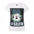 Front - Disney Childrens/Kids Selfie Minnie Mouse T-Shirt