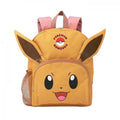 Brown-Pink - Side - Pokemon Eevee Backpack Set