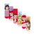 Front - Disney Princess Girls Characters Socks (Pack of 6)