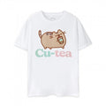 Front - Pusheen Womens/Ladies Cutea T-Shirt