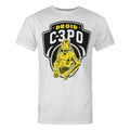 Front - Star Wars Mens C-3PO Droids T-Shirt