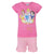 Front - Disney Princess Girls Kindness Short Pyjama Set