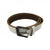 Front - Mustard Haymoor Leather Belt