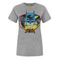 Front - Junk Food Womens/Ladies Retro Mask Batman T-Shirt