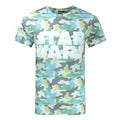 Front - Star Wars: The Book Of Boba Fett Mens Camo T-Shirt