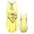 Front - Junk Food Womens/Ladies Superman Racerback Tank Top