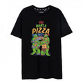 Front - Teenage Mutant Ninja Turtles Mens You Want A Pizza This T-Shirt