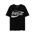 Front - Coca-Cola Unisex Adult Distressed Logo T-Shirt