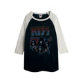 Front - Kiss Unisex Adult Raglan T-Shirt