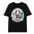 Front - Avatar: The Last Airbender Mens Aang Circle Short-Sleeved T-Shirt