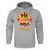 Front - Arrow Mens Big Belly Burger Hoodie