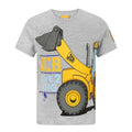 Front - JCB Childrens/Kids Live 2 Dig Short-Sleeved T-Shirt