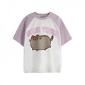 Front - Pusheen Girls Good Vibes Raglan T-Shirt