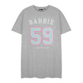 Front - Barbie Womens/Ladies 59 Sports Club Short-Sleeved Nightdress