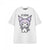 Front - Hello Kitty Womens/Ladies Kuromi Pastel Short-Sleeved T-Shirt