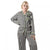 Front - Beetlejuice Womens/Ladies Striped Long Pyjama Set