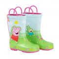 Front - Peppa Pig Childrens/Kids Play Days Handle Wellington Boots