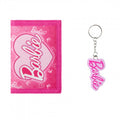 Front - Barbie Logo Touch Fastening Wallet