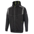 Front - Lee Cooper Mens Reflective Hooded Jacket