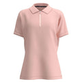 Front - Forelson Womens/Ladies Blockley Zip Neck Polo Shirt