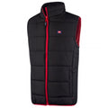 Front - Lee Cooper Mens Padded Windproof Gilet