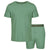 Front - Light And Shade Mens Classic Short Pyjama Set