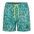 Front - RIPT Essentials Boys Leaf Print Swim Shorts