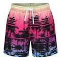 Front - RIPT Essentials Boys Palm Tree Swim Shorts