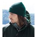 Bottle Green - Back - Beechfield Heritage Ladies-Womens Premium Plain Winter Beanie