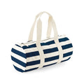 Front - Westford Mill Unisex Nautical Barrel Bag