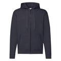 Light Graphite - Front - Fruit of the Loom Mens Classic Zipped Hoodie