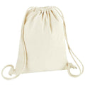 Front - Westford Mill Revive Recycled Drawstring Bag