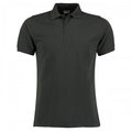 Navy - Front - Kustom Kit Unisex Adult Klassic Pique Slim Polo Shirt