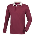 Natural - Front - Front Row Mens Premium Rugby Shirt